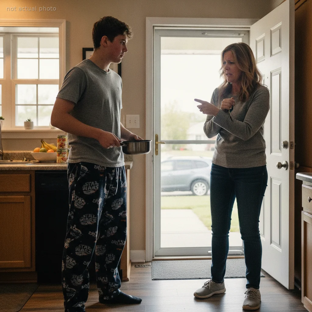 Mom Refuses to Let Her Recovering Kid Wear Pajama Pants to the Grocery Store, Igniting a Fierce Generational Battle