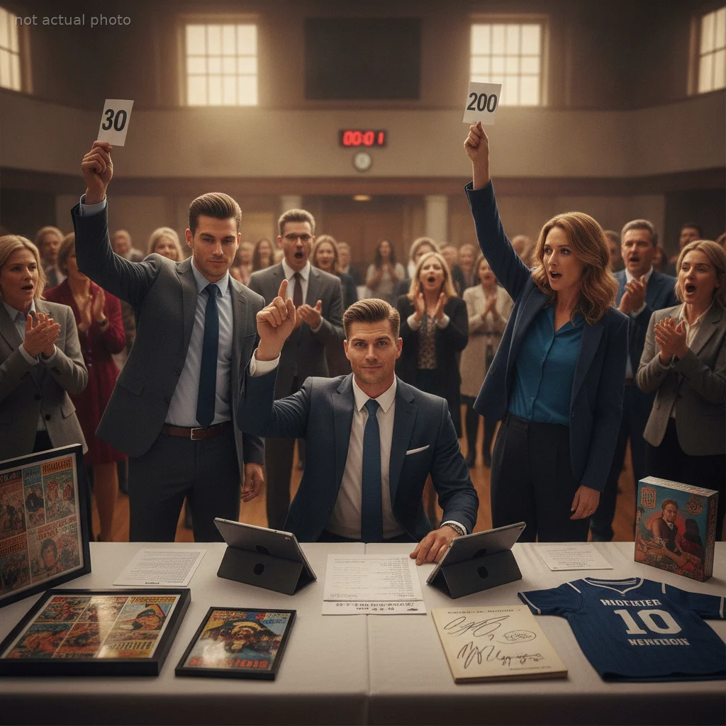 This 'Dudebro' Tried to Monopolize a Charity Auction, But One Bold Bidder Stole Victory at the Final Second
