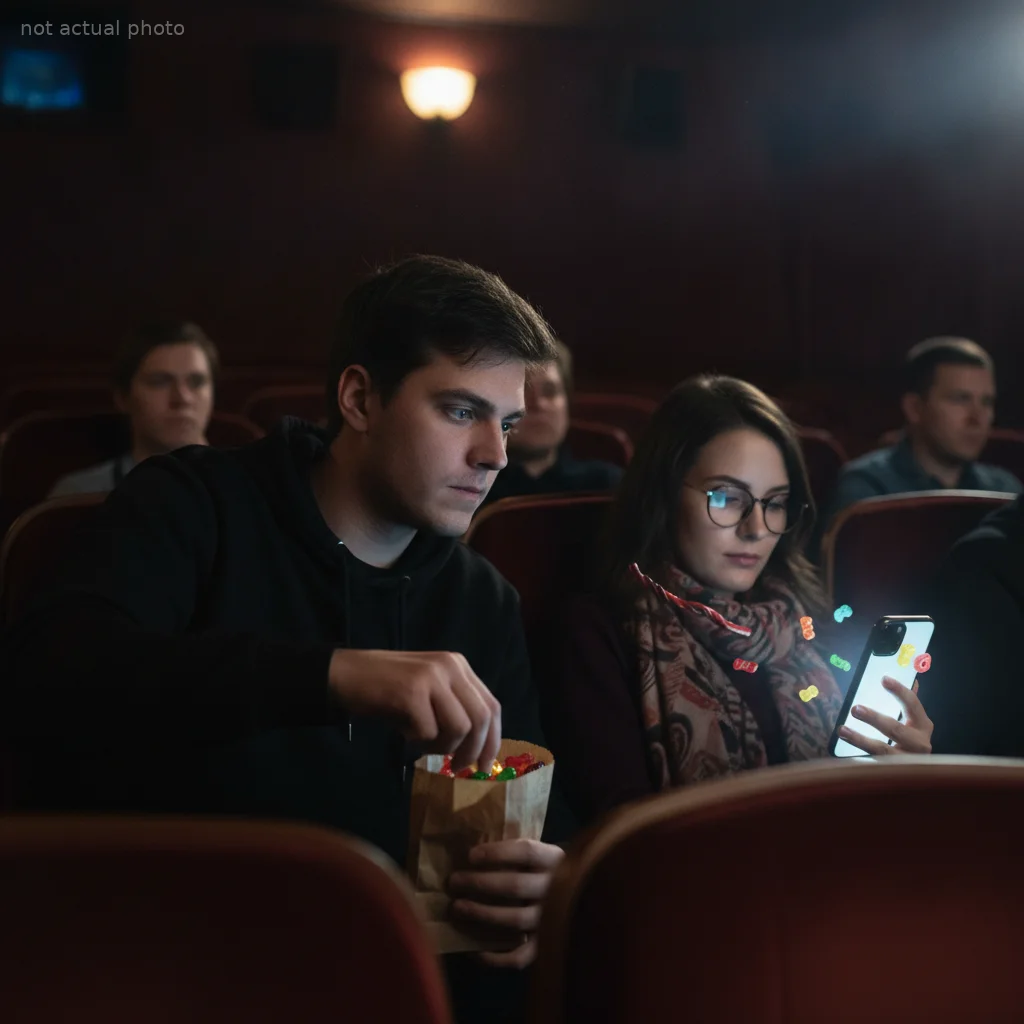 Theatergoer Silences Disruptive Phone User With Sticky Candy Warfare