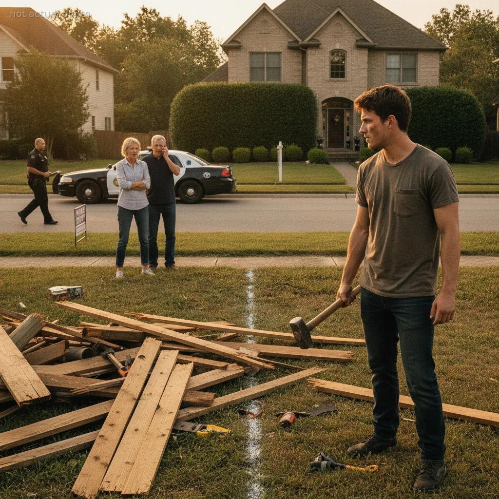 Neighbors Refused To Move Their Fence Off His Property, So He Demolished It—Now He's Facing A $35,000 Lawsuit