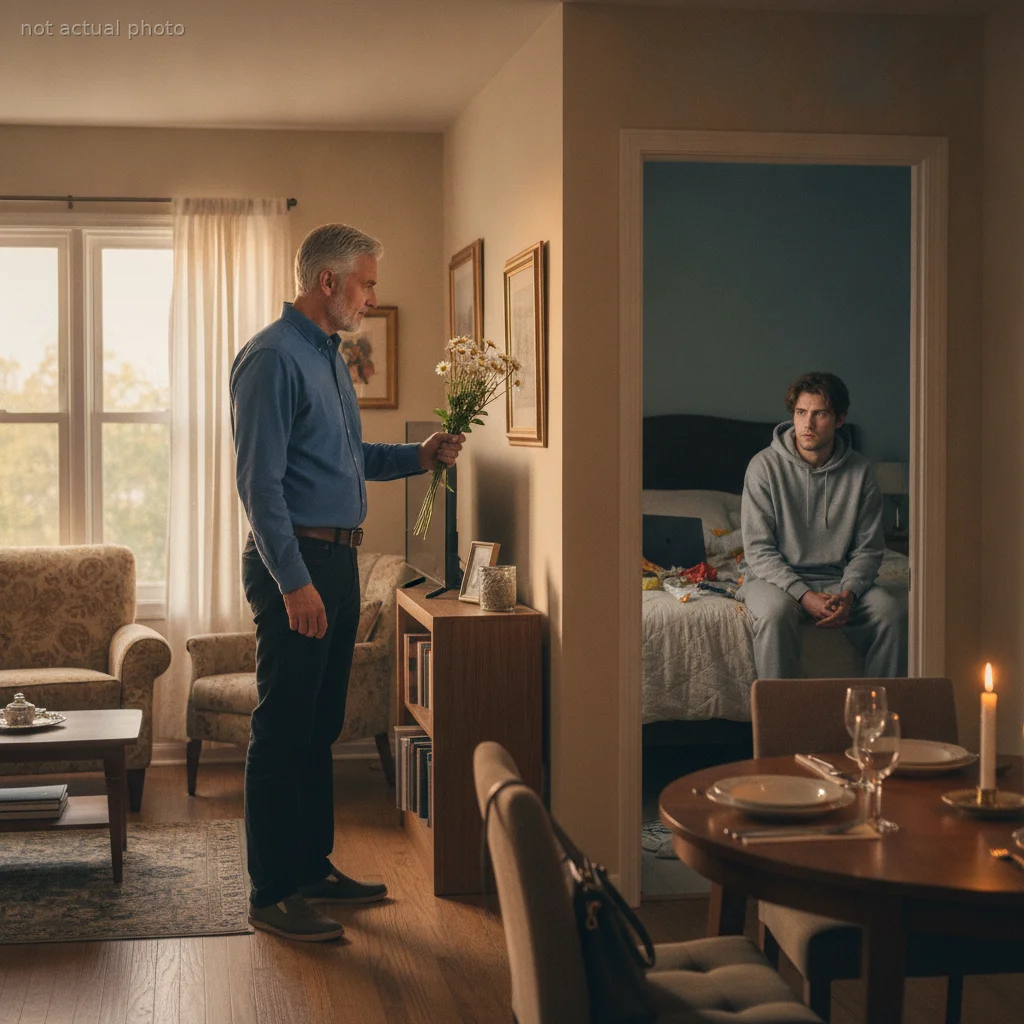 Dad Asks Unemployed Son To Vacate Apartment For One Night So He Can Host His First Date In Six Years