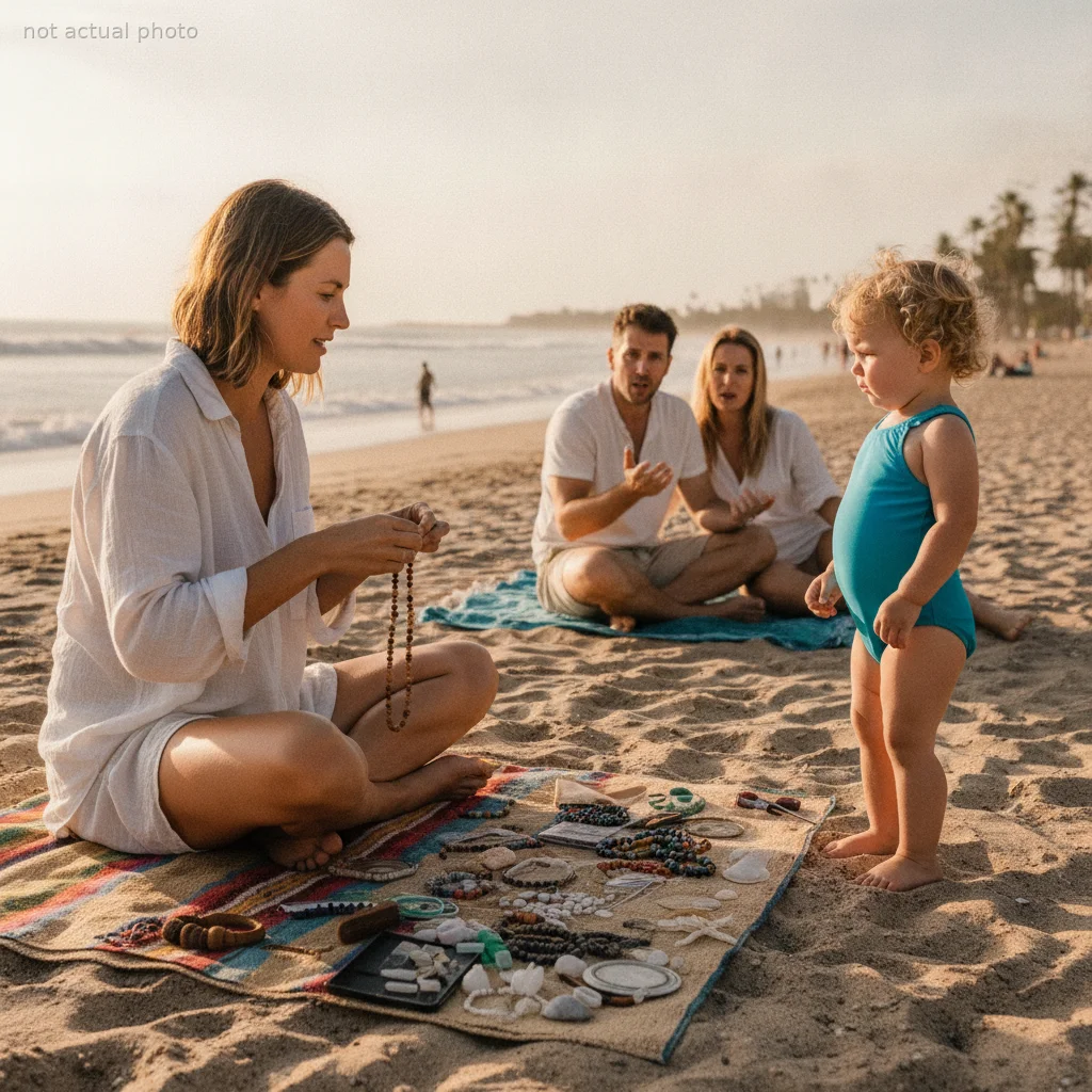 This Beachgoer's Honest Answer to a Toddler Left the Parents Fuming and the Internet Divided