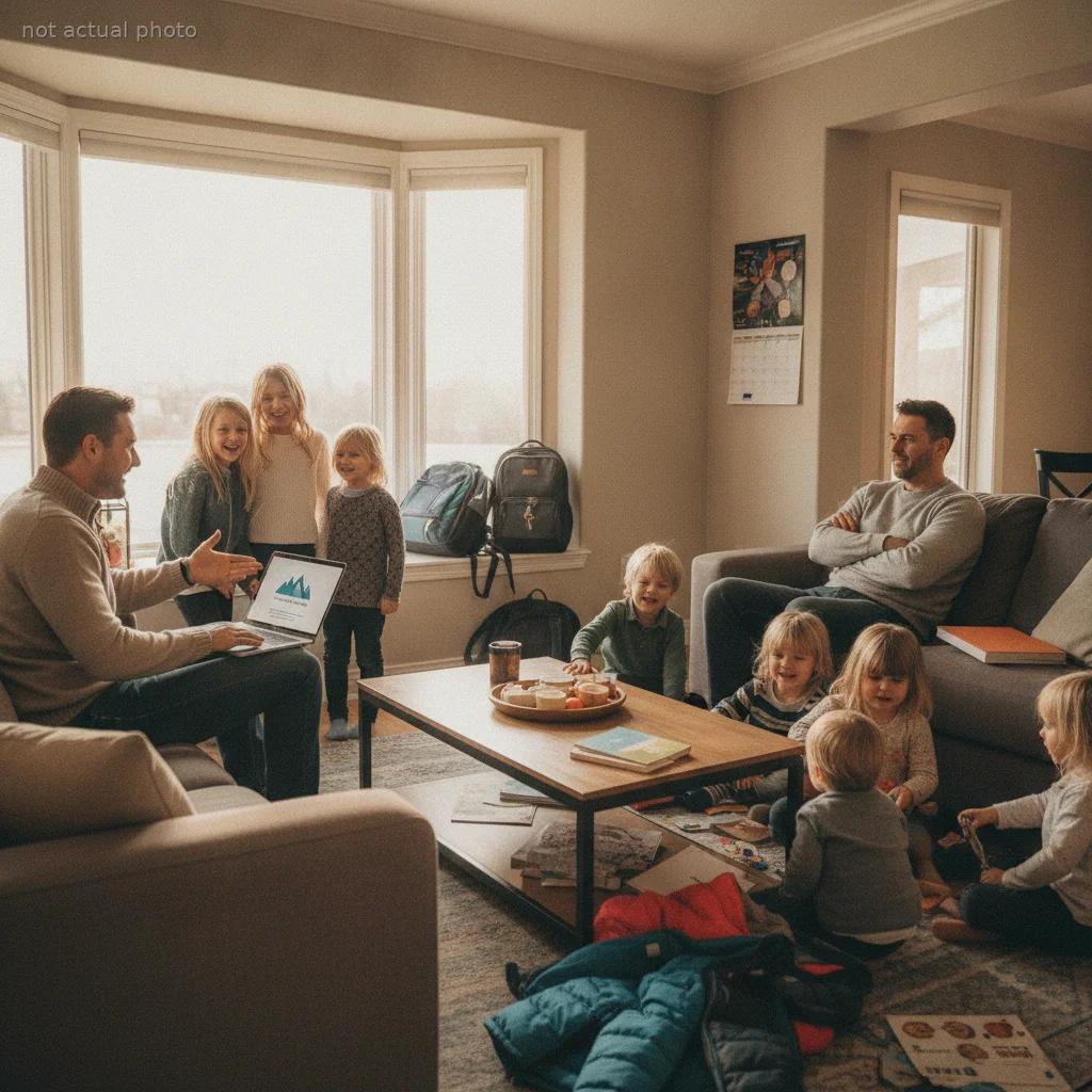 Man Tells His Brother Having 5 Kids Was A Choice After Being Accused Of Taking His Family Trips For Granted