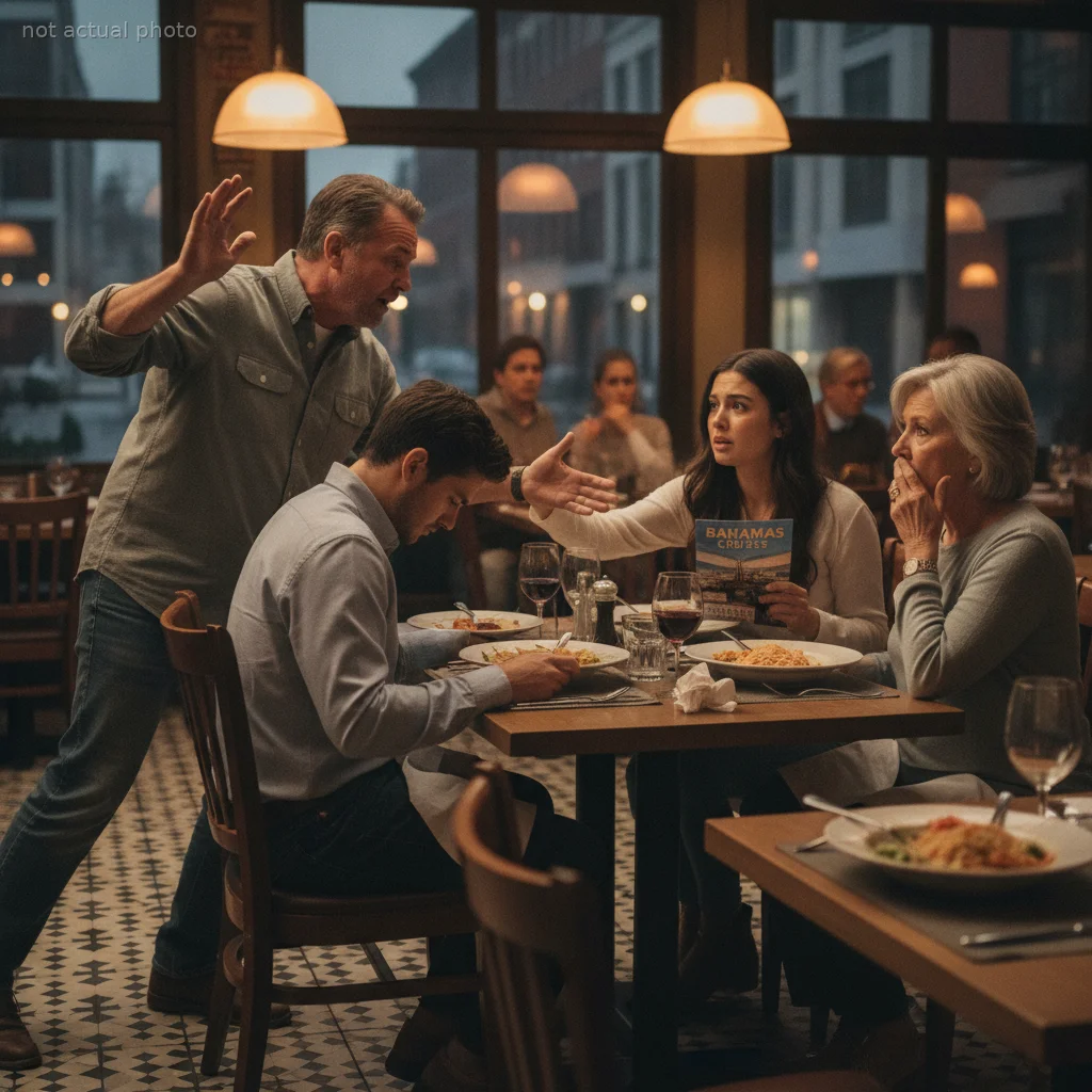 Dad Storms Out of Restaurant After Daughter’s Boyfriend Books a Graduation Cruise Without His "Permission"