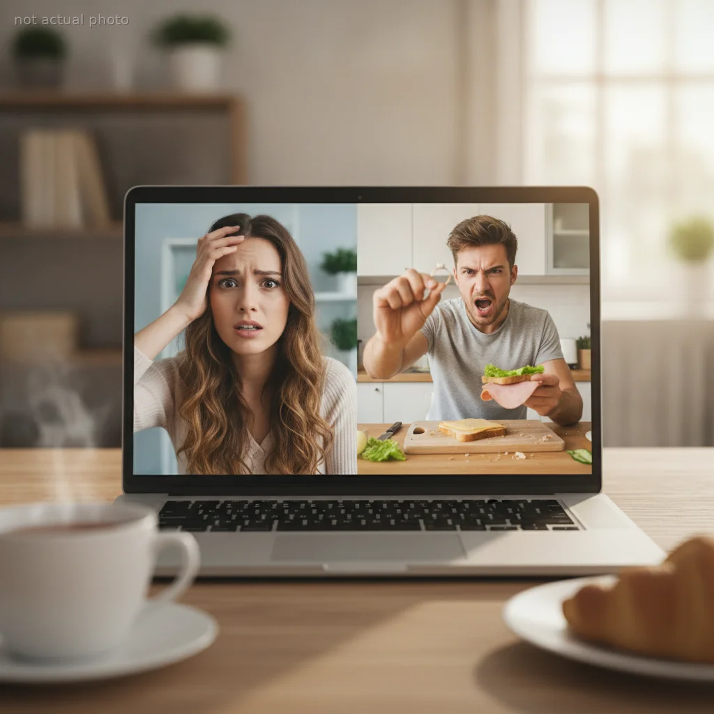 Boyfriend Proposes Over Video Call While Making a Ham Sandwich, Then Gets Livid She's Not Thrilled