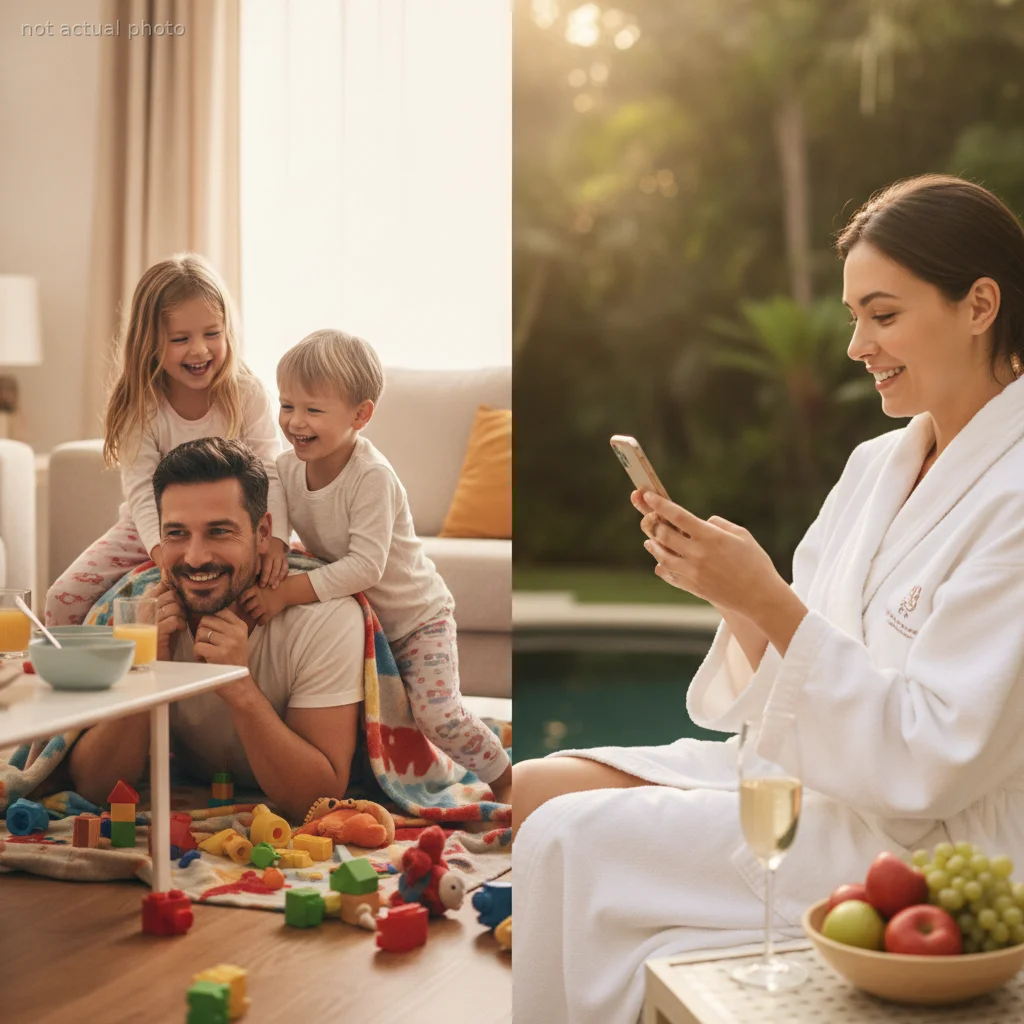 This Sister Claimed She Was Working Overtime, But An Instagram Post Revealed Her Lush Spa Retreat