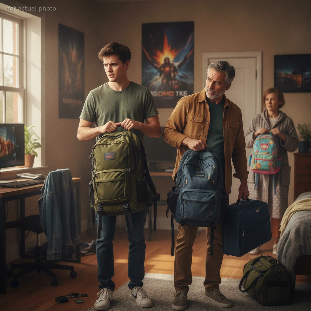 This Son Got Tired of His Family Constantly Commandeering His Belongings, So He Bought a New Backpack to Draw the Line