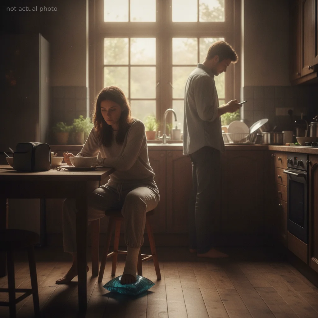 This Wife Sprained Her Foot But Her Husband Demanded She Clean His Dishes During a Week-Long Silence