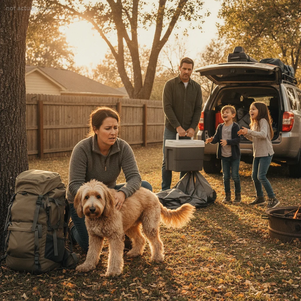 Man Wants to Leave Anxious Wife and Dog Behind for a "Dads-Only" Camping Trip, Sparking a Major Family Feud