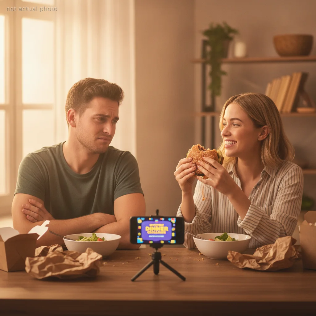 This Couple Tried a Viral Food Challenge, But Her "Selfish" Choice Ruined the Whole Night