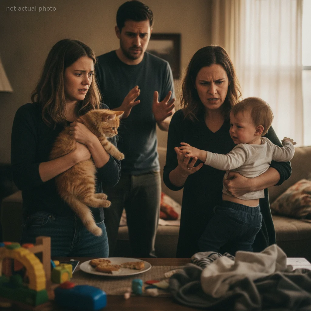 Sister Demands This Pet Owner Lock Her Cat Away After It Scratched Her Baby, Sparking an Intense Family Feud