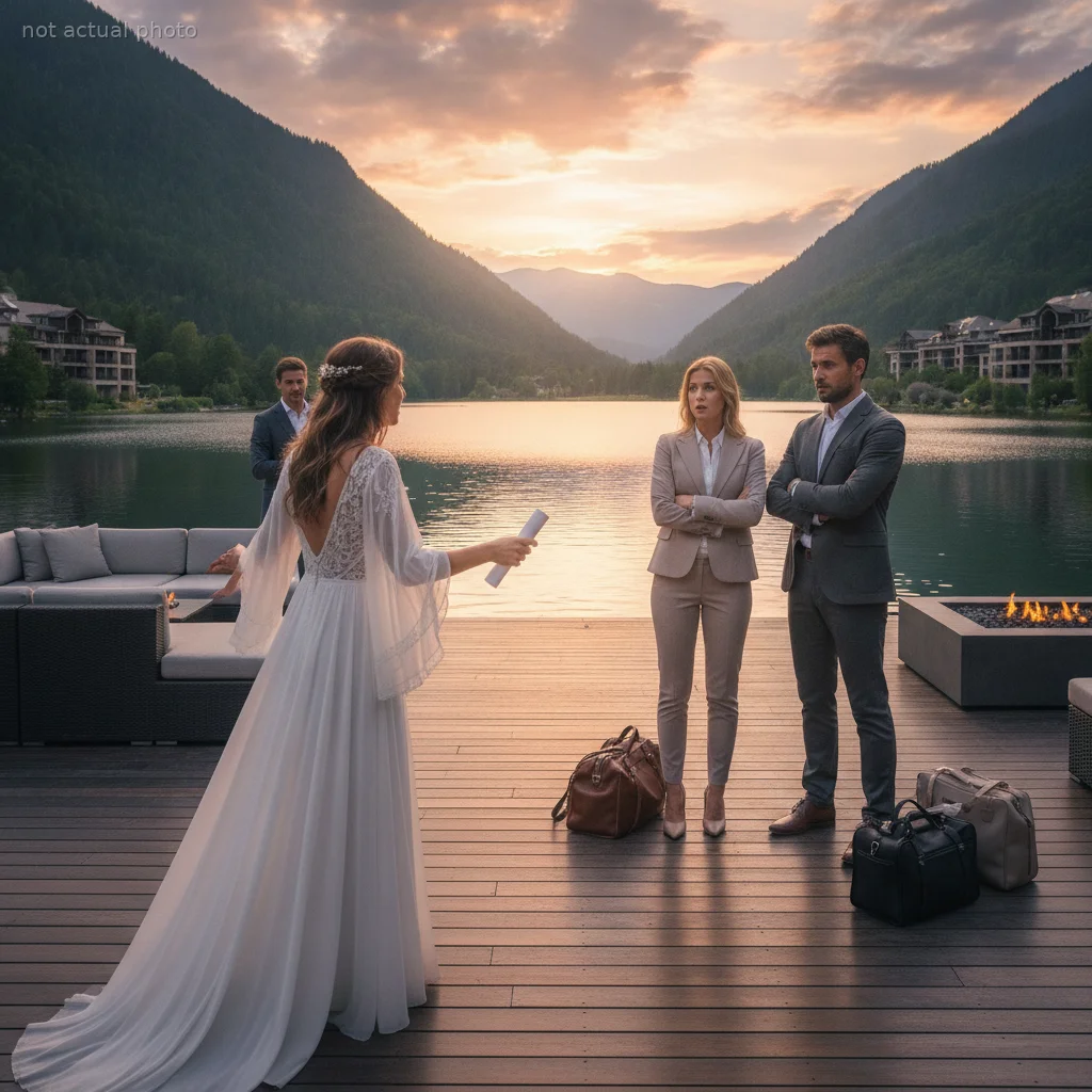 Bride Uninvites Guests Who Complained About Staying At A Free Luxury Lakeside Hotel