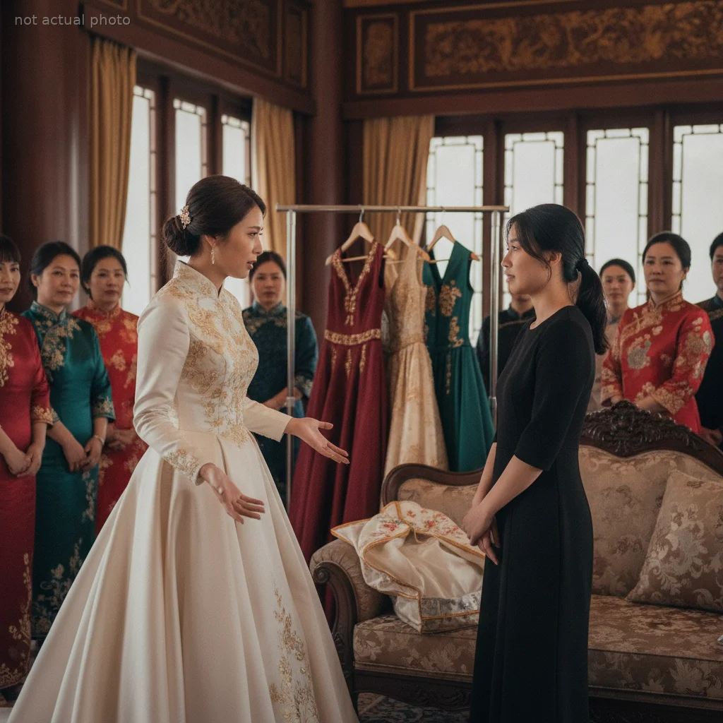 Bride Gifts Friend a Custom Designer Dress for Her Wedding, Only for Her to Show Up Completely Empty-Handed