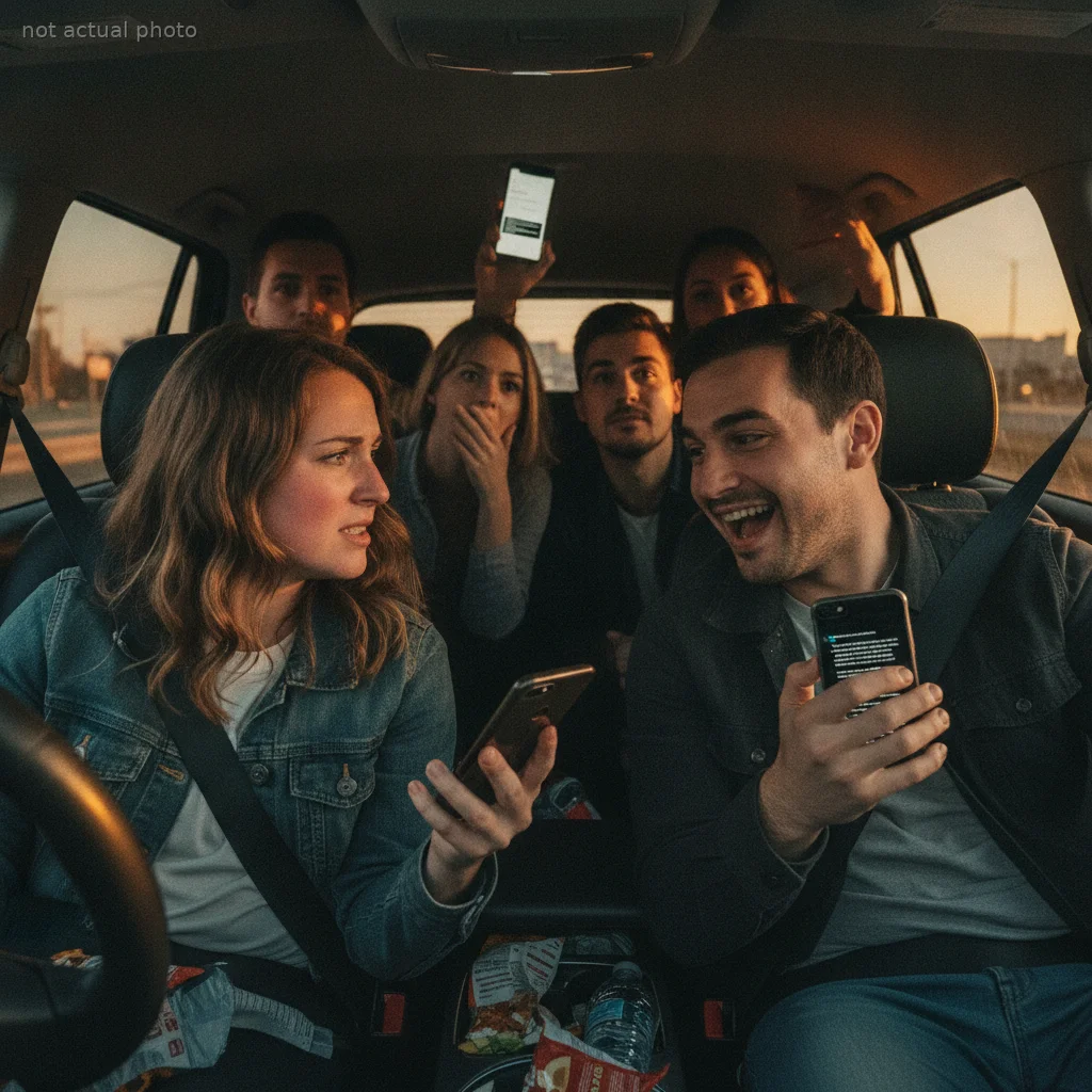 She Sent Her Boyfriend a Private Text in a Packed Car, but His Loud Public Reply Ended Their Relationship