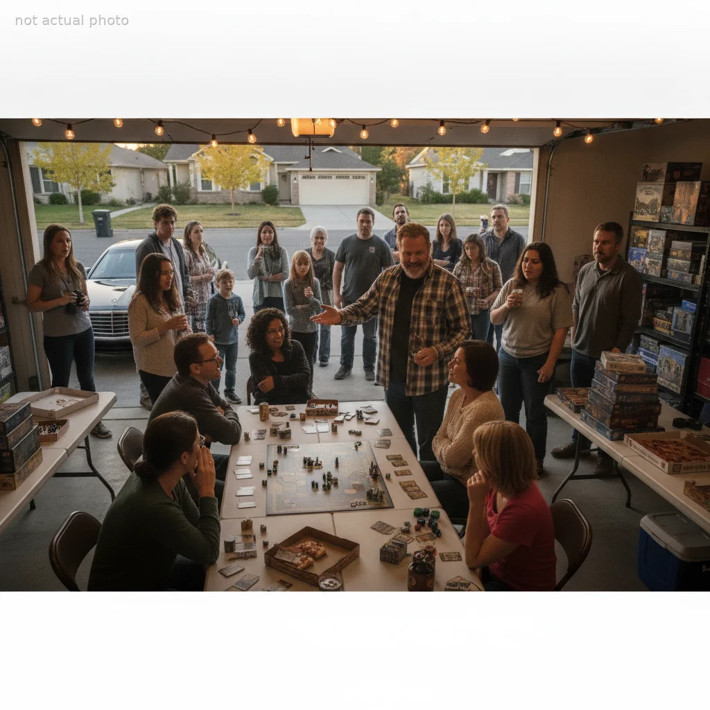 This Guy’s Garage Game Nights Convinced His Entire Neighborhood He’s A Low-Level Mob Boss