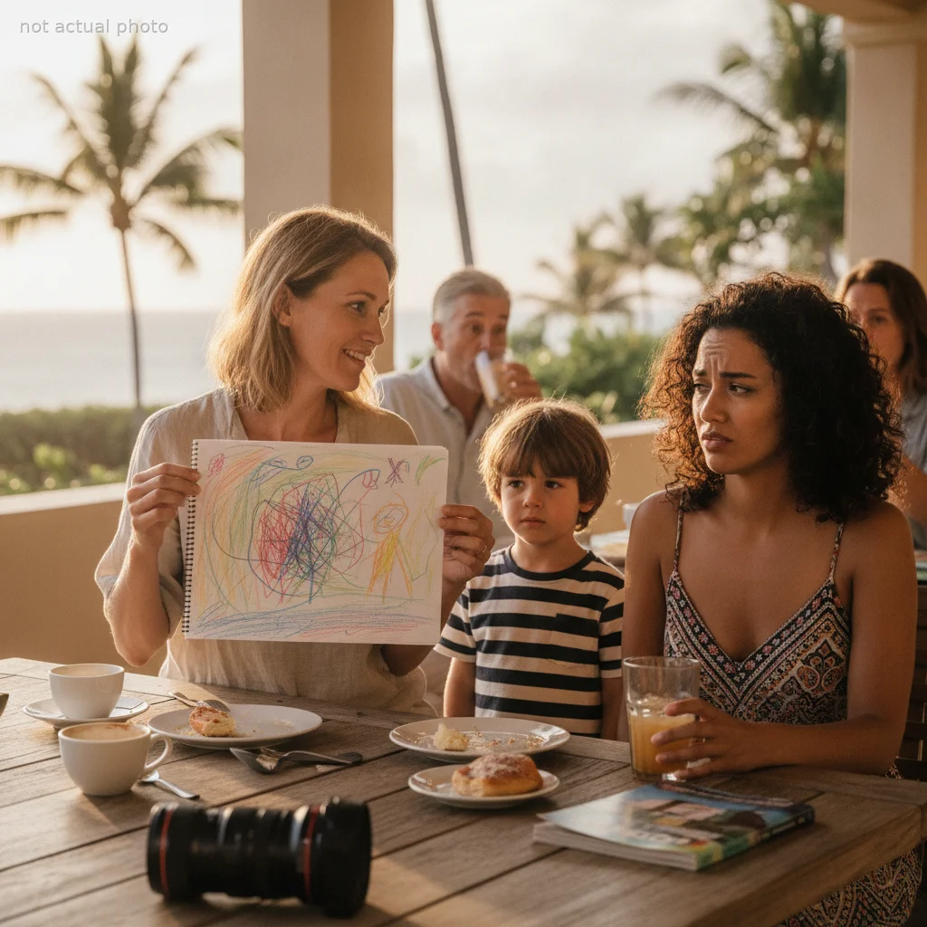 This Mom Tried to Start a Bidding War for Her Kid's Art—and Got Mad When a Friend Refused to Play