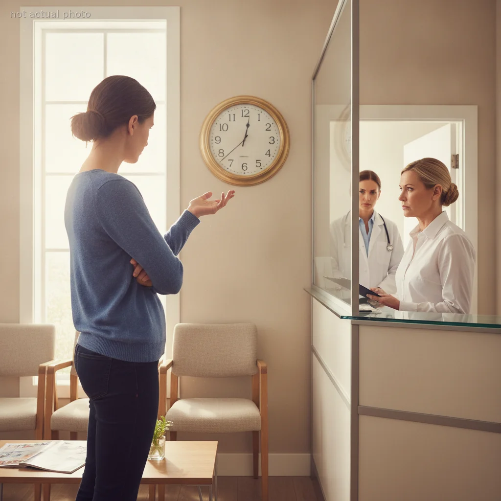 Doctor Accuses Patient Of "Hostility" After Staff Delays Her Past The Grace Period