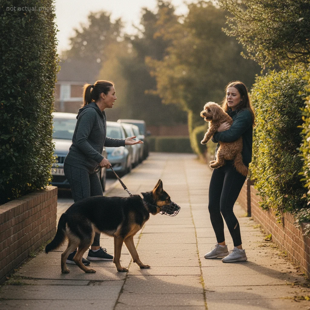 Woman Demands Pedestrian Cross the Street for Her Reactive Dog, Sparking a Fierce Debate
