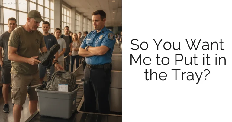 So You Want Me to Put it in the Tray?