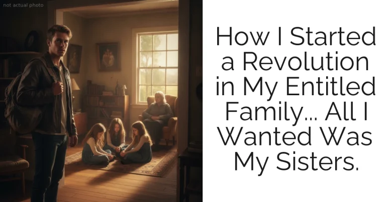 How I Started a Revolution in My Entitled Family... All I Wanted Was My Sisters.