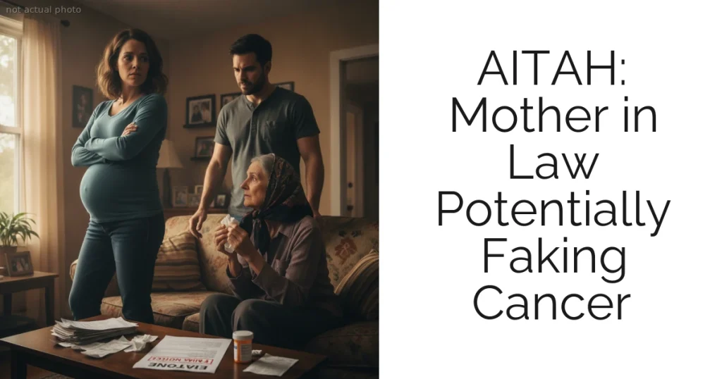 AITAH: Mother in Law Potentially Faking Cancer