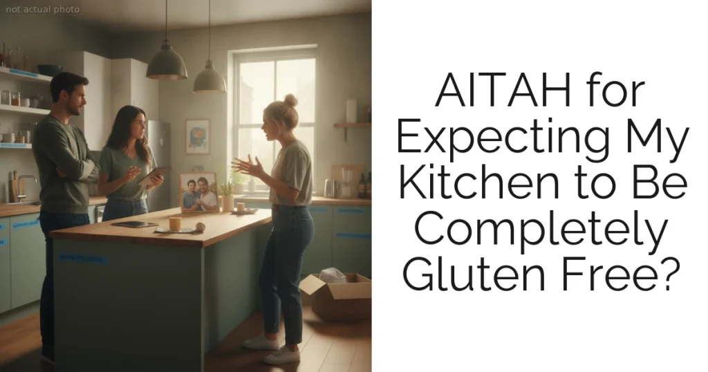AITAH for Expecting My Kitchen to Be Completely Gluten Free?