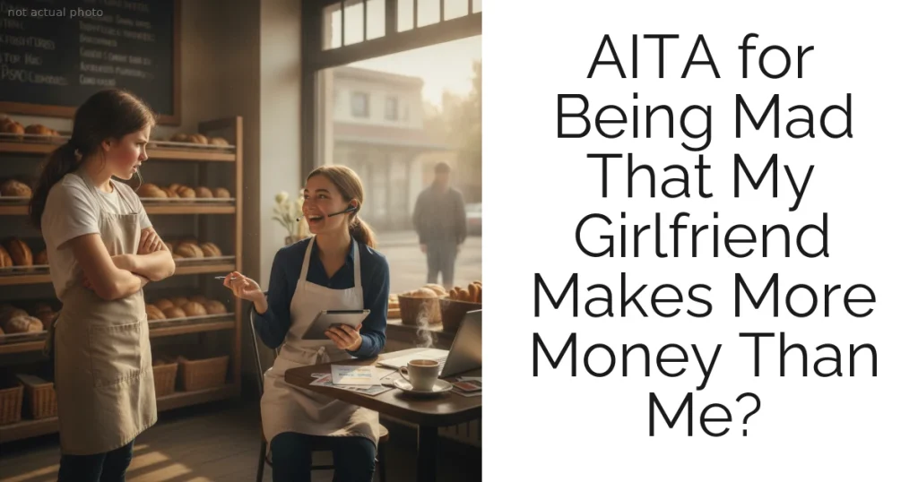 AITA for Being Mad That My Girlfriend Makes More Money Than Me?