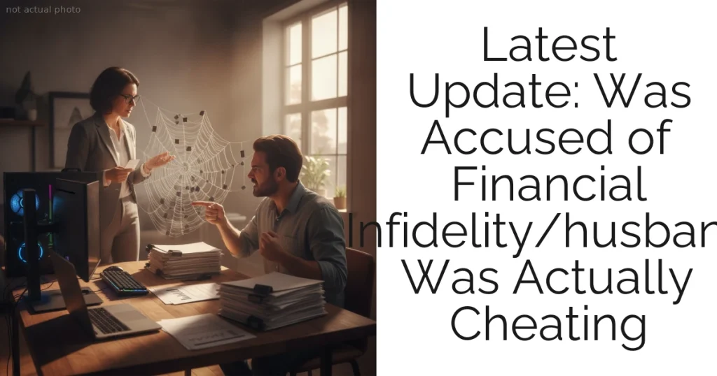 Latest Update: Was Accused of Financial Infidelity/husband Was Actually Cheating