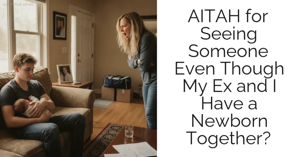 AITAH for Seeing Someone Even Though My Ex and I Have a Newborn Together?
