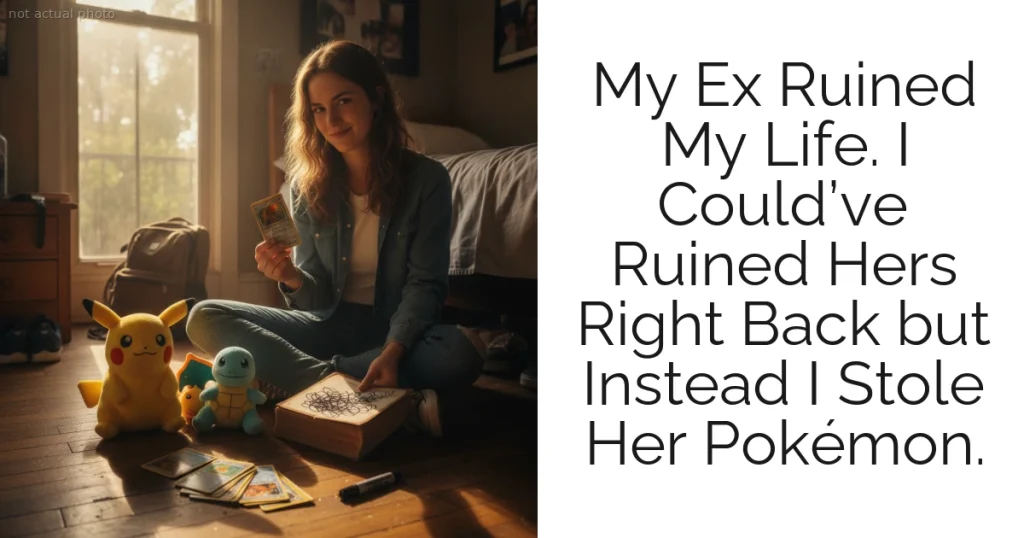 My Ex Ruined My Life. I Could’ve Ruined Hers Right Back but Instead I Stole Her Pokémon.