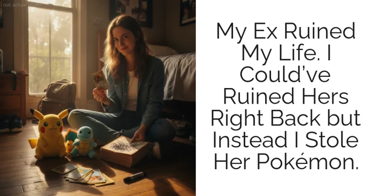My Ex Ruined My Life. I Could’ve Ruined Hers Right Back but Instead I Stole Her Pokémon.