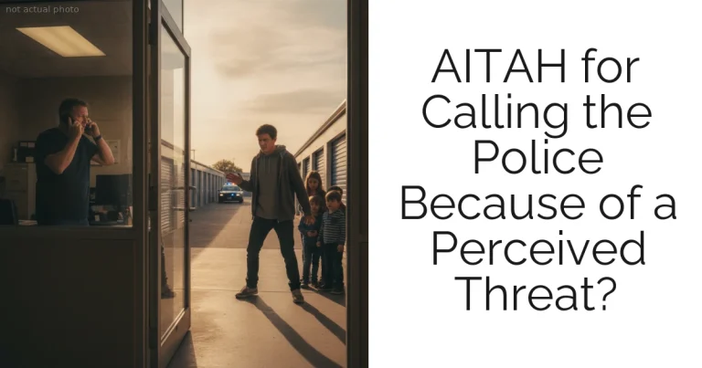 AITAH for Calling the Police Because of a Perceived Threat?