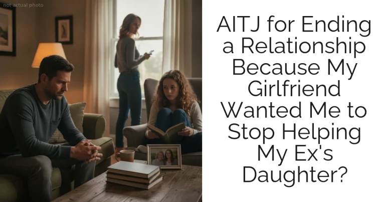 AITJ for Ending a Relationship Because My Girlfriend Wanted Me to Stop Helping My Ex's Daughter?