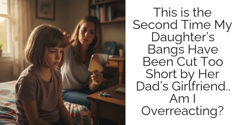 This is the Second Time My Daughter’s Bangs Have Been Cut Too Short by Her Dad’s Girlfriend.. Am I Overreacting?