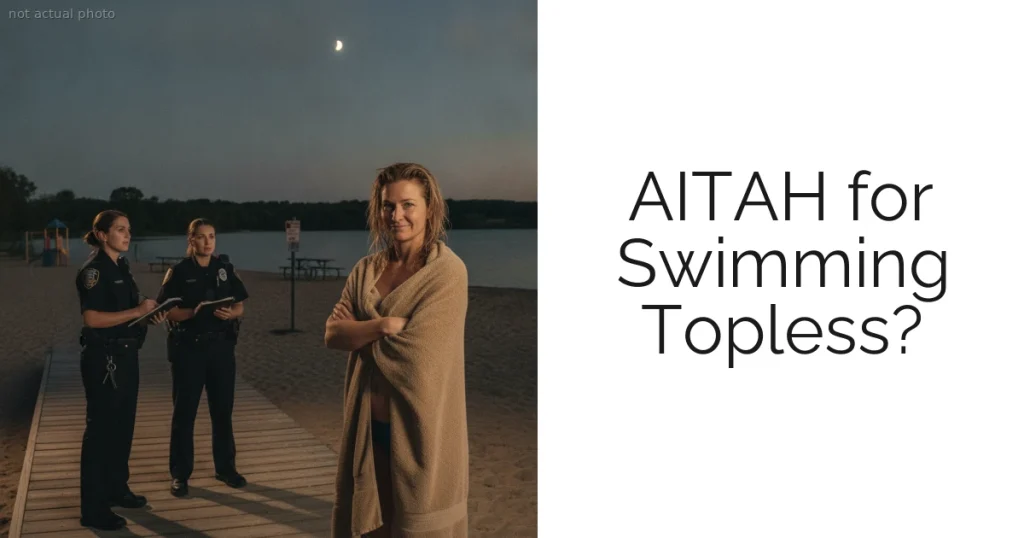 AITAH for Swimming Topless?