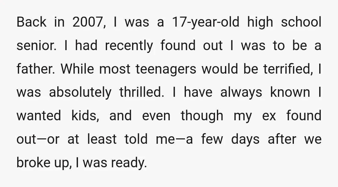 Back in 2007, I was a 17-year-old high school senior. I had recently found out I was to be a father. While most teenagers would be terrified, I was absolutely...