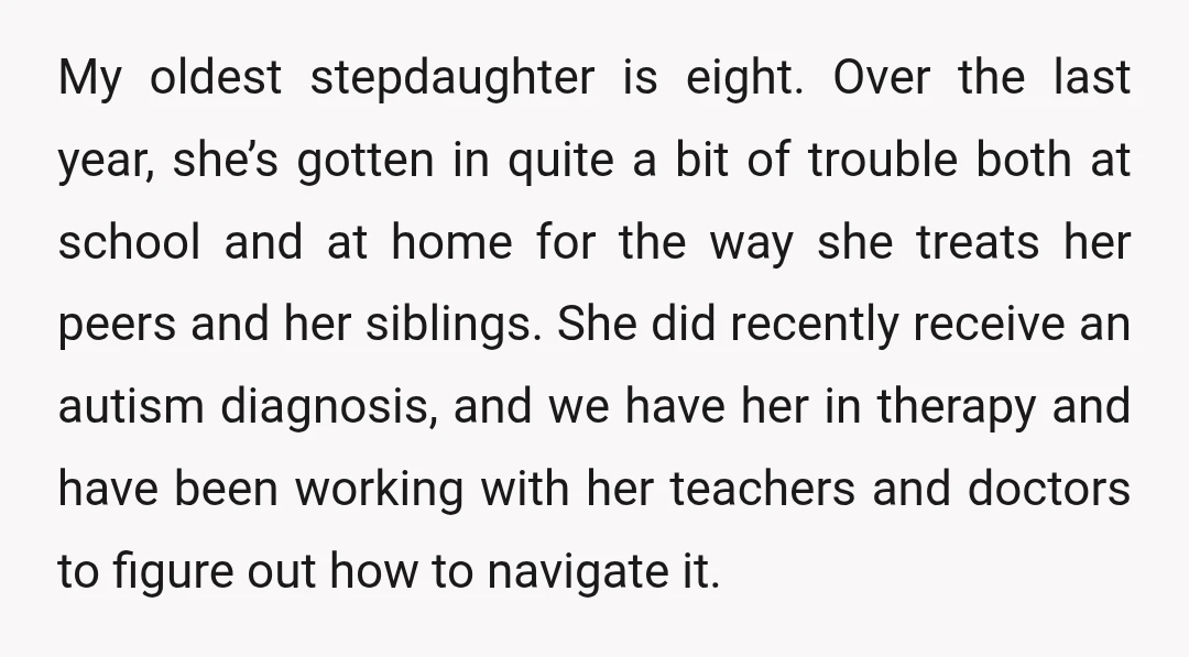 My oldest stepdaughter is eight. Over the last year, she’s gotten in quite a bit of trouble both at school and at home for the way she treats her peers...