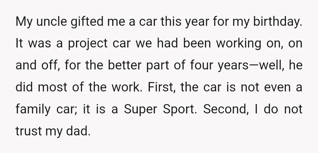 My uncle gifted me a car this year for my birthday. It was a project car we had been working on, on and off, for the better part of four...