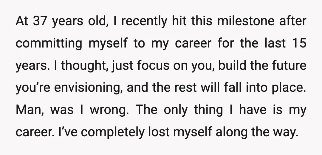 At 37 years old, I recently hit this milestone after committing myself to my career for the last 15 years. I thought, just focus on you, build the future you’re...