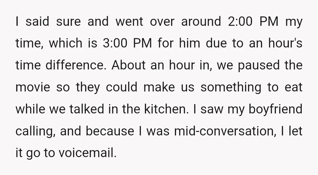 I said sure and went over around 2:00 PM my time, which is 3:00 PM for him due to an hour's time difference. About an hour in, we paused the...