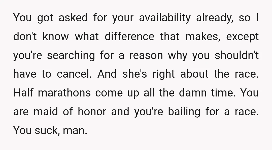 u/Select-Anxiety-1557 ESH leaning towards YTA 1. She wanted it on her birthday. You said you were available but then changed that to a no for your mother's birthday plans. You...