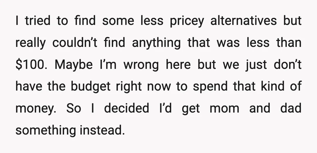 I tried to find some less pricey alternatives but really couldn’t find anything that was less than $100. Maybe I’m wrong here but we just don’t have the budget right...