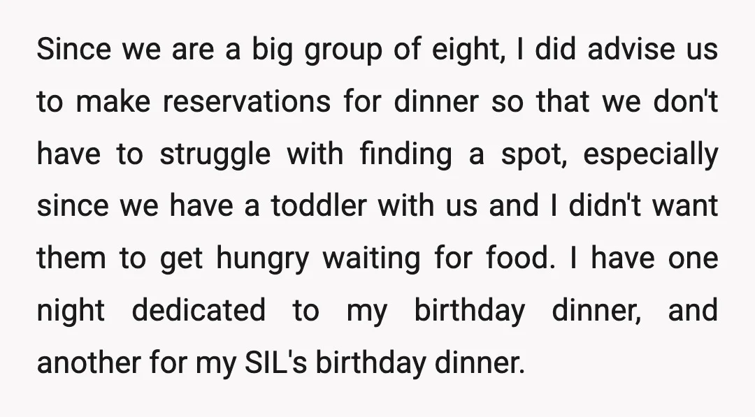 Since we are a big group of eight, I did advise us to make reservations for dinner so that we don't have to struggle with finding a spot, especially since...