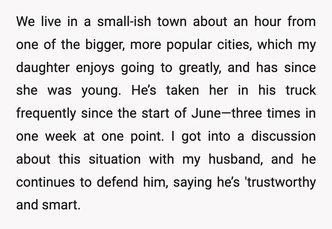 We live in a small-ish town about an hour from one of the bigger, more popular cities, which my daughter enjoys going to greatly, and has since she was young....
