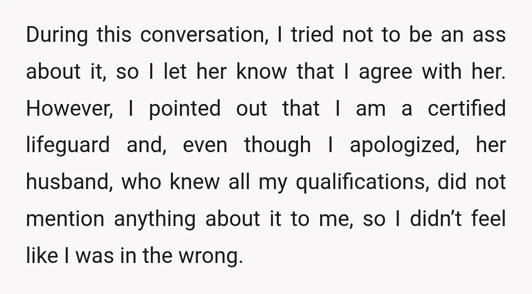 During this conversation, I tried not to be an ass about it, so I let her know that I agree with her. However, I pointed out that I am a...