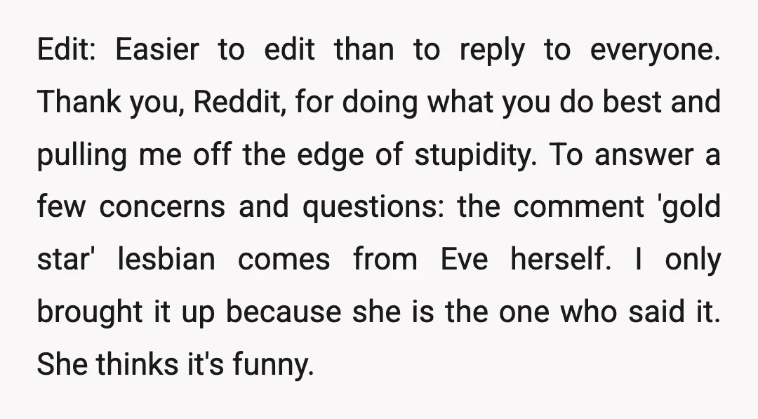 Edit: Easier to edit than to reply to everyone. Thank you, Reddit, for doing what you do best and pulling me off the edge of stupidity. To answer a few...