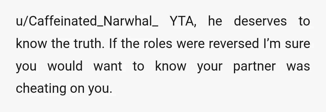 u/YouBetYourCraft NTA. You heard a rumor and didn't repeat it. You did not witness the drama first hand, you heard gossip. The person who told you then finally told it...