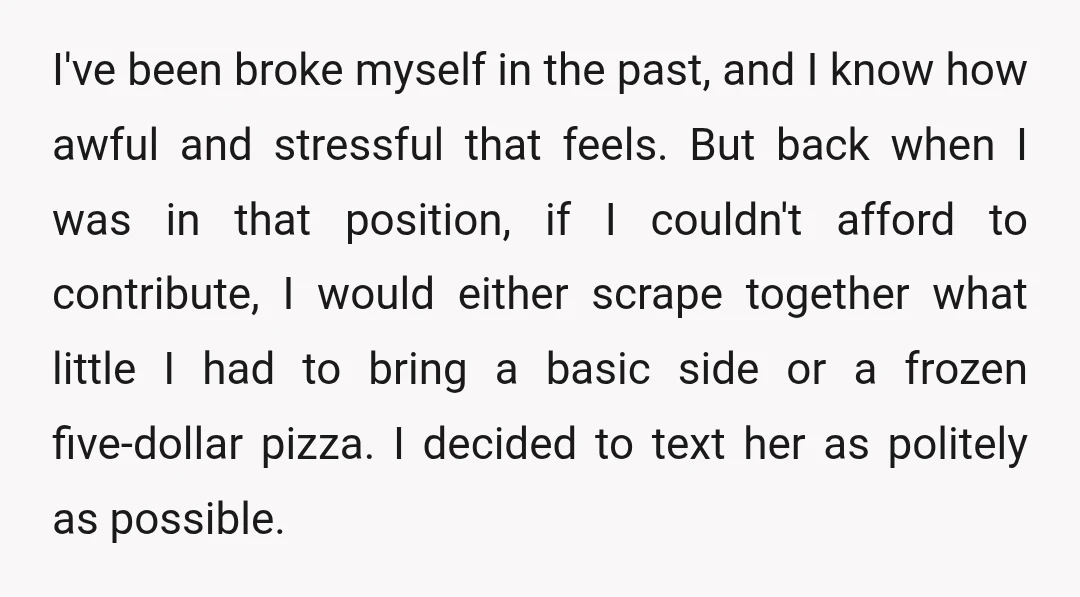 I've been broke myself in the past, and I know how awful and stressful that feels. But back when I was in that position, if I couldn't afford to contribute,...