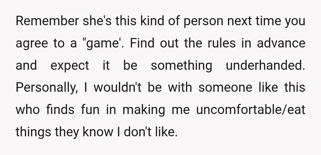 u/Fancy_Average5440
NTA. Have you considered the possibility that your girlfriend is an idiot?