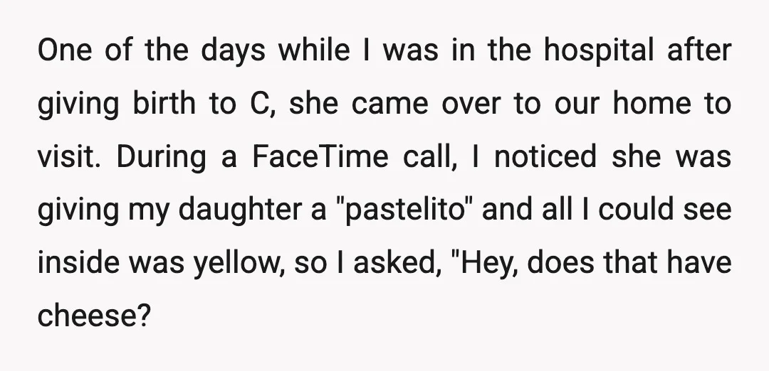 One of the days while I was in the hospital after giving birth to C, she came over to our home to visit. During a FaceTime call, I noticed she...